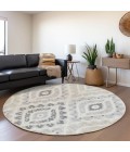 Addison Chantille ACN761-Silver 8 ft. X 8 ft. Round Rug