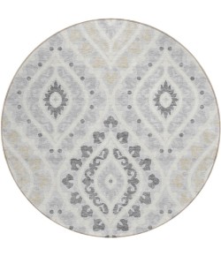 Addison Chantille ACN761-Silver 8 ft. X 8 ft. Round Rug