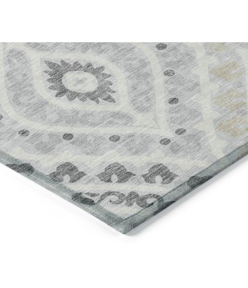 Addison Chantille ACN761-Silver 8 ft. X 8 ft. Round Rug