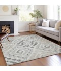 Addison Chantille Rug ACN761-Silver 10 ft. X 14 ft. Rectangle - Rugs Town Addison Chantille ACN761-Silver 10 ft. X 14 ft. Rectangle Rug