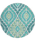 Addison Chantille ACN761-Teal 8 ft. X 8 ft. Round Rug