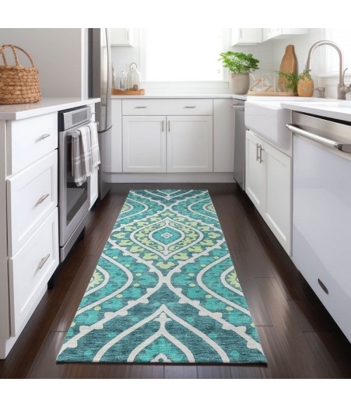 Addison Chantille ACN761-Teal 2 ft. 3 in. X 7 ft. 6 in. Rectangle Rug