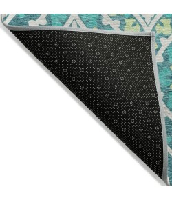 Addison Chantille ACN761-Teal 8 ft. X 8 ft. Round Rug