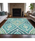 Addison Chantille Rug ACN761-Teal 10 ft. X 14 ft. Rectangle - Rugs Town Addison Chantille ACN761-Teal 10 ft. X 14 ft. Rectangle Rug