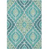 Addison Chantille ACN761-Teal 3 ft. X 5 ft. Rectangle Rug