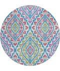 Addison Chantille ACN761-White 8 ft. X 8 ft. Round Rug