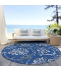 Addison Chantille ACN762-Blue 8 ft. X 8 ft. Round Rug