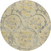 Addison Chantille ACN762-Gold 8 ft. X 8 ft. Round Rug