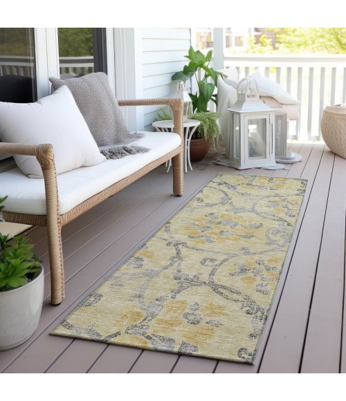 Addison Chantille ACN762-Gold 2 ft. 3 in. X 7 ft. 6 in. Rectangle Rug