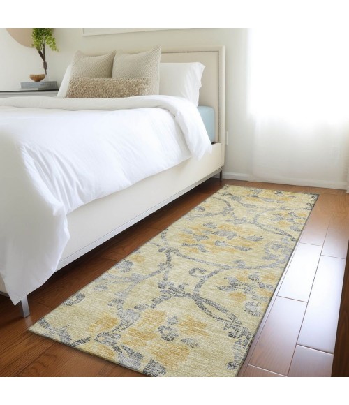 Addison Chantille ACN762-Gold 2 ft. 3 in. X 7 ft. 6 in. Rectangle Rug