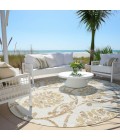 Addison Chantille ACN762-Ivory 8 ft. X 8 ft. Round Rug