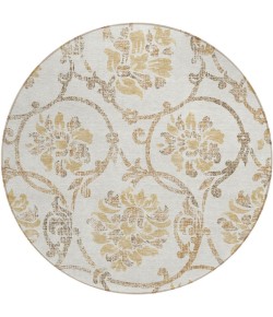Addison Chantille ACN762-Ivory 8 ft. X 8 ft. Round Rug