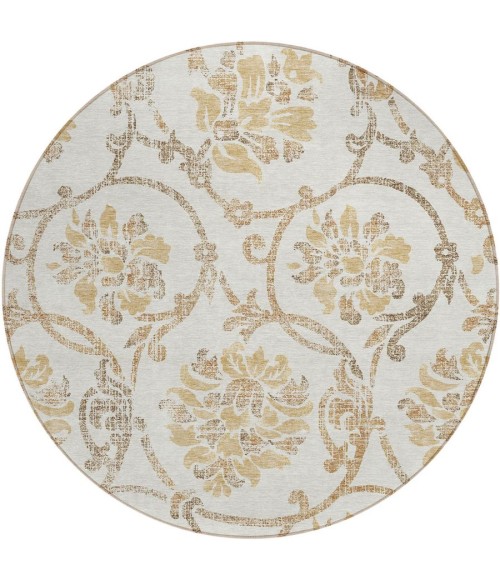 Addison Chantille ACN762-Ivory 8 ft. X 8 ft. Round Rug