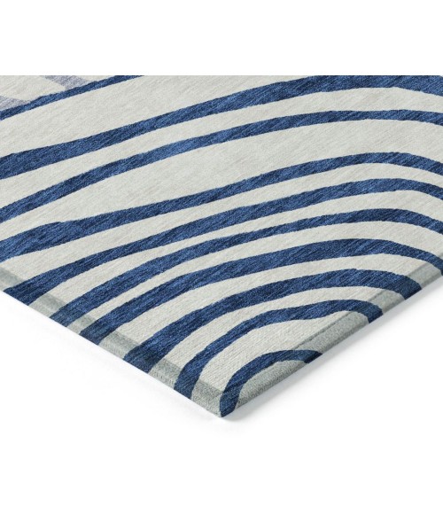 Addison Chantille ACN765-Blue 8 ft. X 8 ft. Round Rug