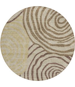 Addison Chantille ACN765-Brown 8 ft. X 8 ft. Round Rug