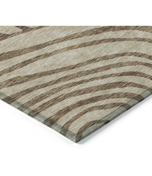 Addison Chantille ACN765-Brown 8 ft. X 8 ft. Round Rug