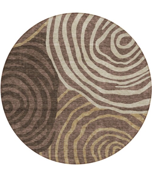 Addison Chantille ACN765-Fudge 8 ft. X 8 ft. Round Rug
