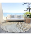 Addison Chantille ACN765-Gold 8 ft. X 8 ft. Round Rug