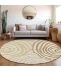 Addison Chantille ACN765-Gold 8 ft. X 8 ft. Round Rug