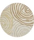 Addison Chantille ACN765-Gold 8 ft. X 8 ft. Round Rug