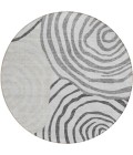 Addison Chantille ACN765-Gray 8 ft. X 8 ft. Round Rug