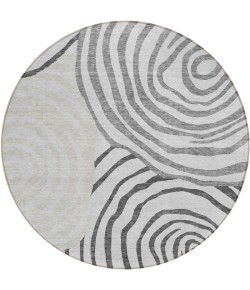 Addison Chantille ACN765-Gray 8 ft. X 8 ft. Round Rug