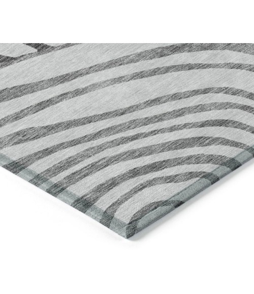 Addison Chantille ACN765-Gray 8 ft. X 8 ft. Round Rug