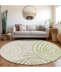 Addison Chantille ACN765-Green 8 ft. X 8 ft. Round Rug