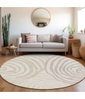 Addison Chantille ACN765-Ivory 8 ft. X 8 ft. Round Rug