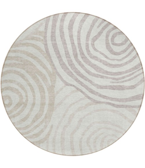 Addison Chantille ACN765-Ivory 8 ft. X 8 ft. Round Rug