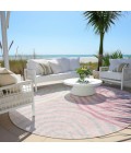 Addison Chantille ACN765-Pink 8 ft. X 8 ft. Round Rug