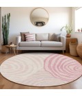 Addison Chantille ACN765-Pink 8 ft. X 8 ft. Round Rug