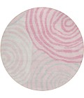 Addison Chantille ACN765-Pink 8 ft. X 8 ft. Round Rug
