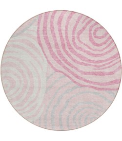 Addison Chantille ACN765-Pink 8 ft. X 8 ft. Round Rug