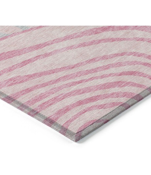 Addison Chantille ACN765-Pink 8 ft. X 8 ft. Round Rug
