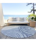 Addison Chantille ACN765-Sky 8 ft. X 8 ft. Round Rug