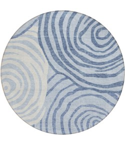 Addison Chantille ACN765-Sky 8 ft. X 8 ft. Round Rug