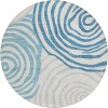 Addison Chantille ACN765-Teal 8 ft. X 8 ft. Round Rug