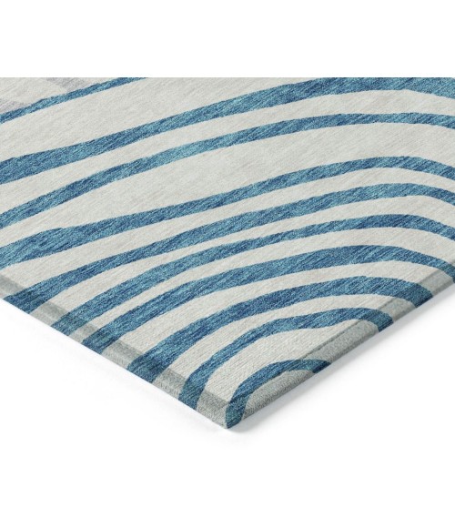 Addison Chantille ACN765-Teal 8 ft. X 8 ft. Round Rug