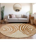 Addison Chantille ACN765-Terracotta 8 ft. X 8 ft. Round Rug