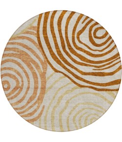 Addison Chantille ACN765-Terracotta 8 ft. X 8 ft. Round Rug