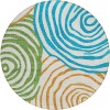 Addison Chantille ACN765-White 8 ft. X 8 ft. Round Rug