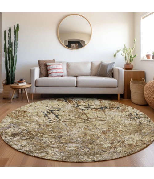 Addison Chantille ACN768-Beige 8 ft. X 8 ft. Round Rug