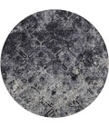 Addison Chantille ACN768-Black 8 ft. X 8 ft. Round Rug