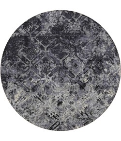 Addison Chantille ACN768-Black 8 ft. X 8 ft. Round Rug