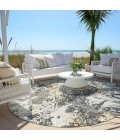 Addison Chantille ACN769-Charcoal 8 ft. X 8 ft. Round Rug