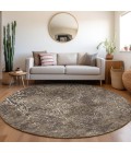 Addison Chantille ACN769-Fudge 8 ft. X 8 ft. Round Rug