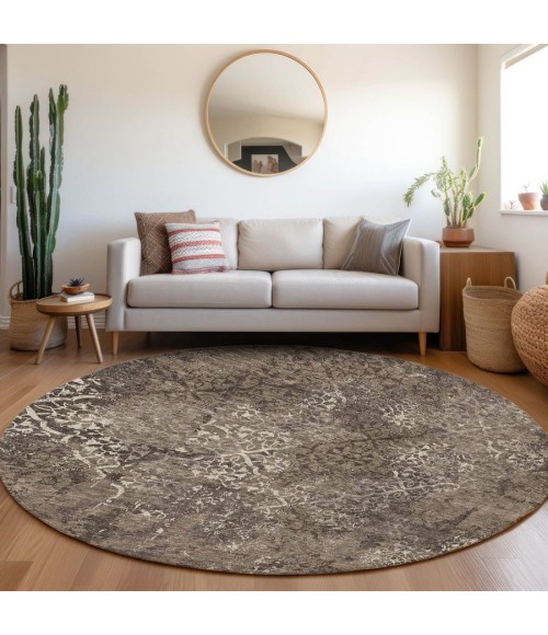Addison Chantille ACN769-Fudge 8 ft. X 8 ft. Round Rug