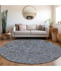 Addison Chantille ACN771-Blue 8 ft. X 8 ft. Round Rug