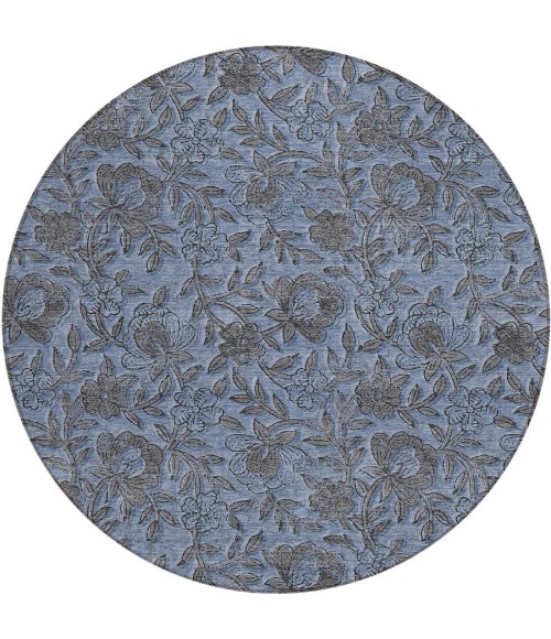 Addison Chantille ACN771-Blue 8 ft. X 8 ft. Round Rug